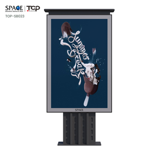 LED <span class=keywords><strong>Scrolling</strong></span> Billboard Lightboxes Quảng Cáo Ngoài Trời LED Backlit Đồ Nội Thất Đường Phố Một Bên Hộp Đèn CuộN Moden Street - Product Image 2