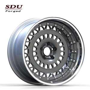 <span class=keywords><strong>Jantes</strong></span> à lèvres forgées professionnelles, roues personnalisées, brillantes, brillantes, 2 pièces, <span class=keywords><strong>jantes</strong></span> de voiture à plateau profond avec écrous dorées pour mb - Product Image 6