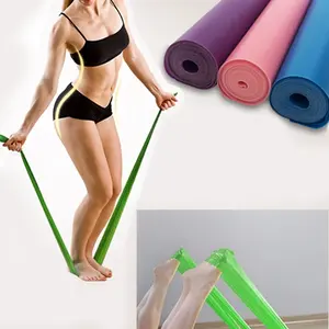 Thiết Kế Mới Cao Cấp Nhãn Hiệu Riêng Tái Chế Chuyên Nghiệp Yoga Pilates Rehab Ban Nhạc Đàn Hồi Dài Tập Thể Dục Resistance Tập Thể Dục Ban Nhạc - Product Image 5