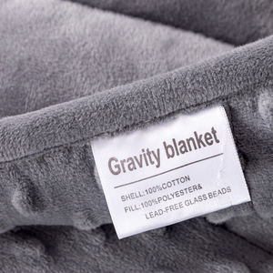ผ้าห่มถ่วงน้ำหนัก Gravity Textile ขนาด 180 ซม. x 200-220 ซม. น้ำหนัก 1.4 กก.-20.5 กก. เพื่อการนอนหลับที่สบาย - Product Image 1
