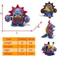 Boneka Anime Kartun Jepang Lucu Terlaris Pokemon Pikachu Mainan Boneka Plush Kapas PP untuk Hadiah Ulang Tahun Anak