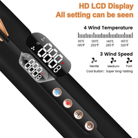Plancha de Aire Caliente 2 en 1 al por Mayor con Motor BLDC de 110.000 RPM y Temperatura Ajustable para Salón de Belleza