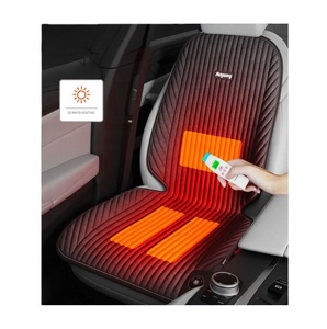 Cuscino Riscaldato per Auto Anjuny 12V con Controllo Intelligente della Temperatura, Coprisedile Elettrico Riscaldato per Auto - Product Image 1