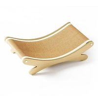 X Hemp Style Mignon Grand Lit-griffoir pour chat tout-en-un, résistant à l'usure, anti-déchirure, avec fonction canapé et jouet à griffer, durable