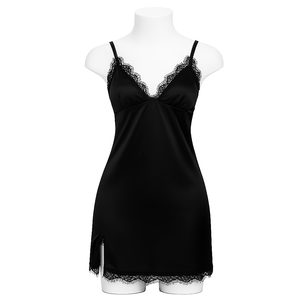 Shop Online Silk Night Dresses Black Elegant & Luxurious Silk Material |  Alibaba.com