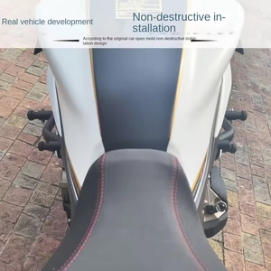 Barra Protectora Anticaídas para Motocicleta, Barra Transversal Delantera de Acero, Juego de Protección con Herrajes de Montaje Incluidos - Product Image 3