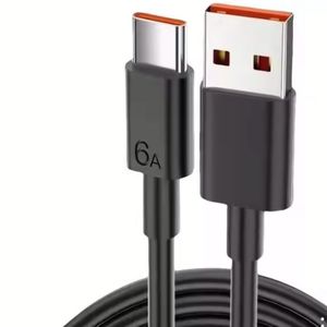 สายชาร์จ USB-C ราคาถูกสายชาร์จเร็วสาย6A ถ่ายโอนข้อมูลชนิด C ชนิด C สำหรับ Xiao Mi สำหรับ Huawei - Product Image 2