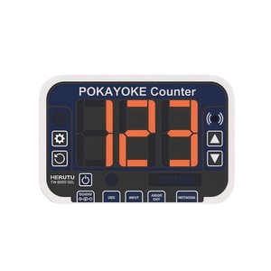 เครื่องนับจำนวน HERUTU รุ่น Pokayoke TW-800R-SCL จอแสดงผลแบบเซเว่นเซกเมนต์ ตั้งโปรแกรมได้ รีเซ็ตได้ สำหรับใช้งานในอุตสาหกรรม - Product Image 1