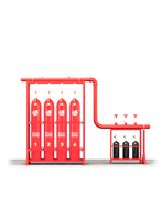 Système d'extinction automatique d'incendie de la bouteille de gaz FM200 HFC-227EA/FM200