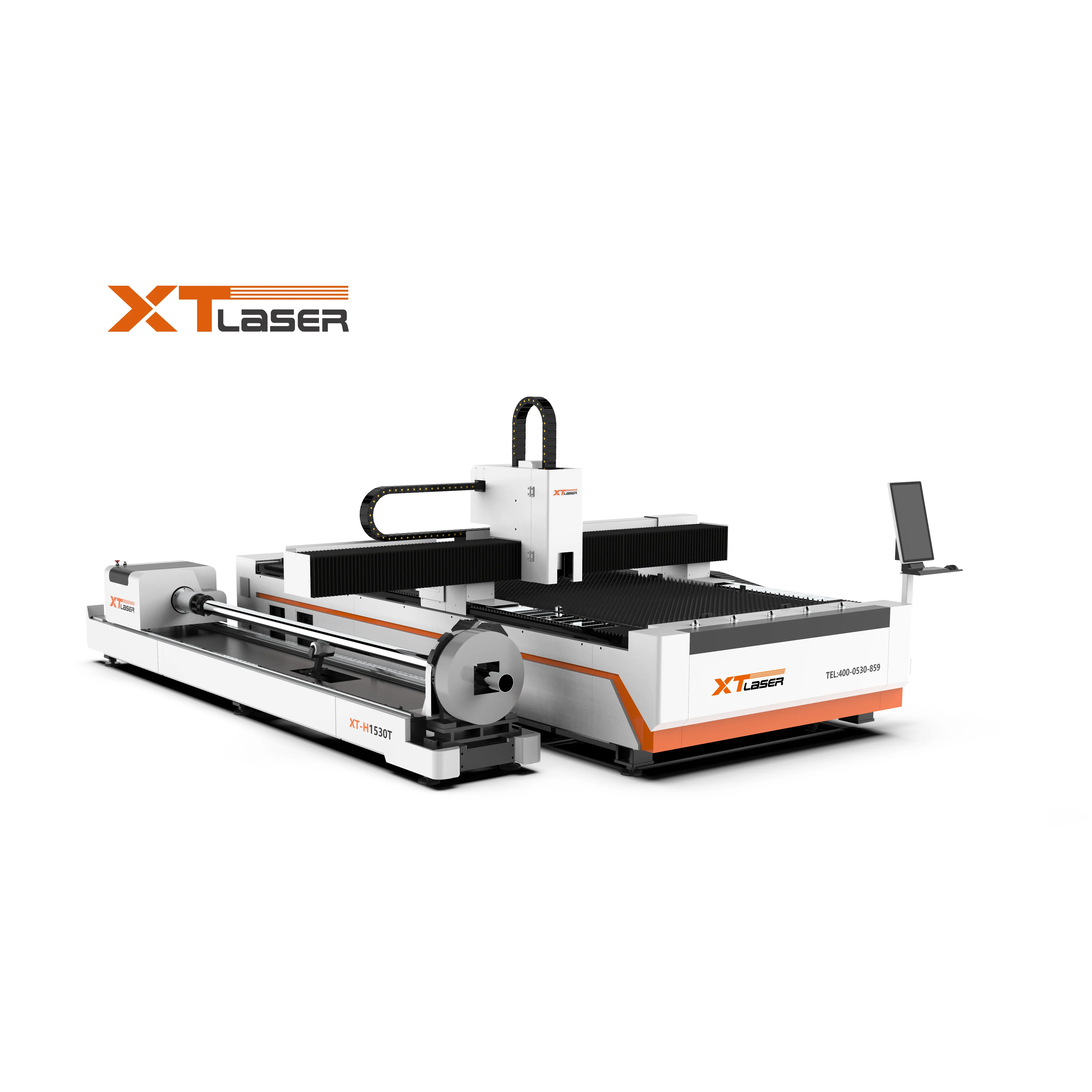 Venda quente de fábrica 1000w 1500w máquina de corte a laser de fibra CNC para metal com bom serviço pós-venda