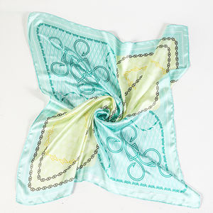 مخصص شخصية فاخرة وشاح الحرير الربيع الخريف الرقمية المطبوعة وشاح مربع باندنا للنساء - Product Image 4