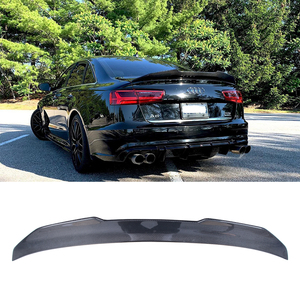 For A6 C7 Sedan PSM Style Carbon Fiber Rear Spoiler Trunk Wing 2012-2015 - Product Image 1