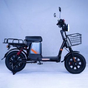 Fabricant Fournisseur E-cargo E Moped Gros Pneu Urbain 72v Chargement Grubhub Vélo Cargo Électrique avec <span class=keywords><strong>Remorque</strong></span> - Product Image 2