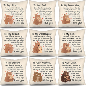 Fundas de almohada para familiares y amigos, incluso cuando no estoy cerca, <span class=keywords><strong>quiero</strong></span> que sepas que te amo y me siento muy orgulloso de ti <span class=keywords><strong>siempre</strong></span>. - Product Image 1
