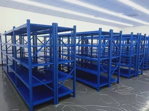 Scaffalatura Metallica Industriale Rinforzata Personalizzata, Regolabile e Senza Bulloni per Stoccaggio in Magazzino - Product Image 5