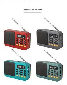 <span class=keywords><strong>Radio</strong></span> Digitale FM <span class=keywords><strong>Portatile</strong></span> Multifunzione BT con Lettore MP3, Nuovo Altoparlante USB con Scheda TF, <span class=keywords><strong>Radio</strong></span> <span class=keywords><strong>Tascabile</strong></span> - Product Image 2
