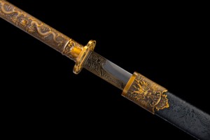LRT003-Colección de espadas samurái, espada portátil de alta dureza para defensa personal, adorno, herramienta para acampar y remover obstáculos. - Product Image 3