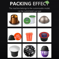 Machine optimale à capsules de café remplissant Nespresso, petite machine à faire des capsules de café, petite machine à faire des capsules de café