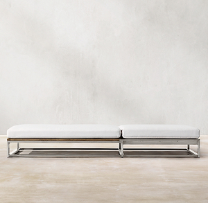 Chaise longue de luxe pour bord de piscine, chaise d'hôtel personnalisée, salon en aluminium, jardin, chaise de lit de soleil pour piscine - Product Image 4