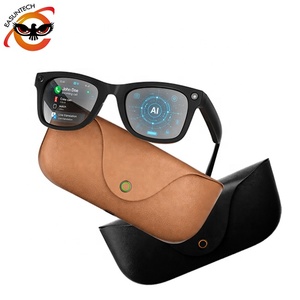 MT5 ULTRA AI Assistant Powered Smart Glasses 8MP 4K Camera WiFi 6 BT 5.4 Translation IP65 Waterproof 35g Glass with 2000mAh Case - Product Image 1