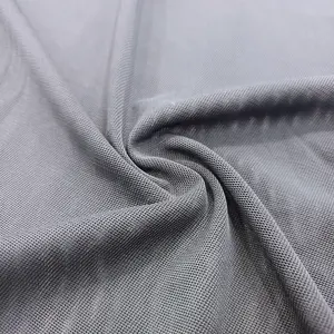 toughness airing lightweight and skin-friendly abrasion cozy creamy relaxed 5040polyester mesh for gym suit casual clothes