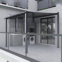 Vente chaude rétractable en aluminium auvent extérieur jardin terrasse parasol avec porte-raisin serre pergola et gazebo