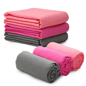 ผ้าขนหนูโยคะโยเมอร์ 183x63 ซม. ดูดซับเหงื่อได้ดี ไม่ลื่น สำหรับโยคะร้อนและฟิตเนสสตูดิโอ - Product Image 4