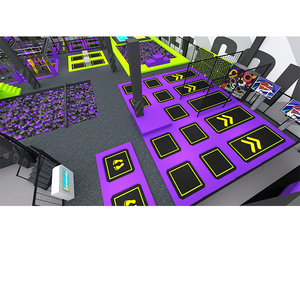 <span class=keywords><strong>Pokiddo</strong></span> Indoor Sports Theme Park Henan Pingdingshan Trampoline Park Project Design Case - Product Image 2