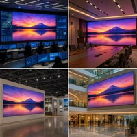 Écran LED P1.875 pour salle de conférence et centre de commande, assemblage sans joint, grand écran, luminosité 600 CD, garantie 2 ans, utilisation intérieure