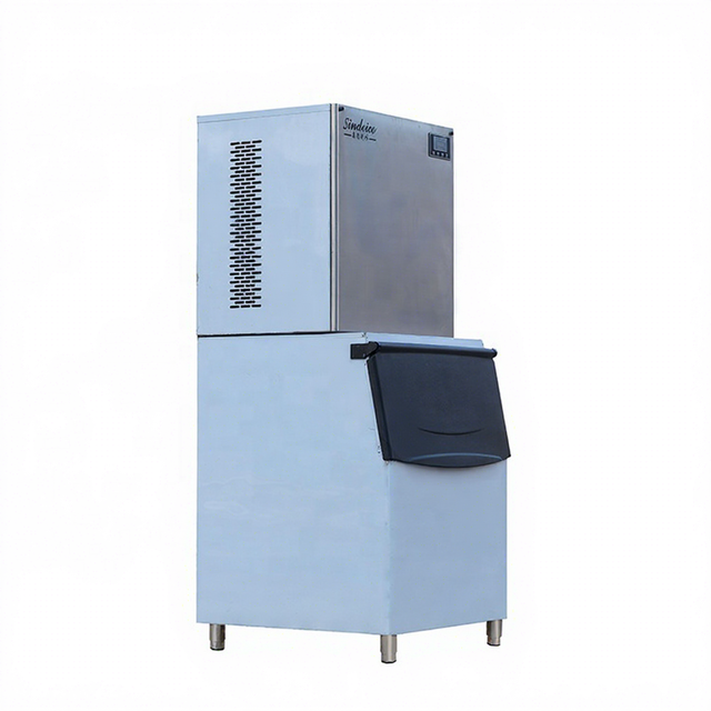Commercial 500kg Stainless Steel Automatic Control High Productivity Motor Ice Maker Factory