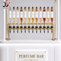 Gerobak Ritel Mobile Mewah Desain Khusus dengan LED, Bar Parfum, Kios Aroma Pop-Up untuk Pusat Perbelanjaan, Toko Bebas Bea, Bandara, dan Resort