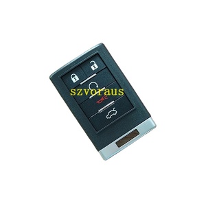 Porte-clés de voiture à distance intelligent à 5 boutons compatible avec Cadillac 315mhz FCC ID OUC6000066 ** - Product Image 2