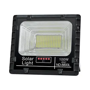 100w200w300w Luminaires Solaires Outdoor Lighting With Remote Control Solar Led Jindian Solar Flood Light