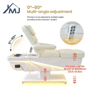 Sillón <span class=keywords><strong>de</strong></span> Pedicura Eléctrico con Elevación para Salón <span class=keywords><strong>de</strong></span> Belleza, Lavado <span class=keywords><strong>de</strong></span> Cabello, Spa Capilar y Extensión <span class=keywords><strong>de</strong></span> Pestañas, en Cuero Sintético - Product Image 6