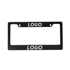 Tùy chỉnh chúng tôi thiết kế xe tấm giấy phép khung Bìa logo số <span class=keywords><strong>LED</strong></span> metalplate khung giấy phép chủ Bìa 3D tấm giấy phép khung - Product Image 1