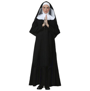 <span class=keywords><strong>Costumi</strong></span> di Alta Qualità per Donne Adulte, Mantello per Feste di Halloween, Velo da Suora, Croce Cristiana, Design da Pastore, in Poliestere - Product Image 4