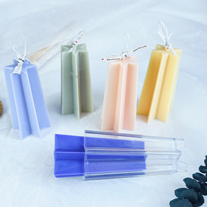 Zeshoekige Ster Toren Diy Plastic Mal Voor Aromatherapie Kaars Handgemaakte Boter Lamp Cadeau Voor Halloween Kerstversiering - Product Image 2