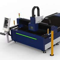 Mesin pemotong Laser untuk baja tahan karat, baja karbon, pemotong aluminium 1500w 2000w 3000w GS 3015
