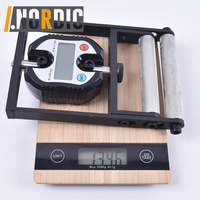 Alat Ukur Kekuatan Genggaman Tangan Digital, Pengukur Daya Genggaman Elektronik Otomatis, 198 Lbs / 90 Kgs