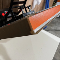 Feuille de tissu en fibre de verre enduite de PTFE, pièces de rechange pour presse à chaud, feuille de téflon haute température pour machine de transfert thermique