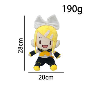 ข้ามชายแดนสำหรับ Kagamine <span class=keywords><strong>LEN</strong></span> <span class=keywords><strong>Rin</strong></span> <span class=keywords><strong>Rin</strong></span> hitson อนาคตโทนกระจกราศีเมถุนนุ่มพิเศษตุ๊กตาของเล่นตุ๊กตาหมีประเภทสำหรับบรรเทาความเครียด - Product Image 6
