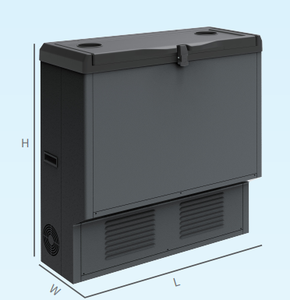 Nuovo Frigorifero in Metallo Resistente per Autobus Scolastici e Trasporto Pubblico, Adatto Universalmente per Zhongtong Jinlong Haige - Product Image 1