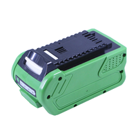 Baterai Pengganti Alat Listrik TL 40V 3Ah 4Ah 5Ah 6Ah Isi Ulang ABS+PC Tahan Api untuk Mesin Pemotong Rumput Peralatan Rumah Tangga Li-ion 500 Siklus