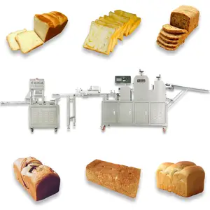 Profesyonel fırın ekipmanları 304 paslanmaz çelik elektrikli ekmek ekmek makinesi için iş