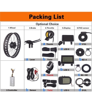 High Speed 26*4.0 Fat Kit 1000w Motor Conversion <b>Hub</b> for Fat Kit 1.5kw - Product Image 5