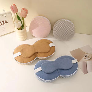 En gros, Oreiller de voyage 2-en-1 pour la maison et le voyage, avec soutien de la nuque et des yeux, fermeture éclair, soulagement de la douleur, pour le soutien de la tête en vol et en voiture - Product Image 4