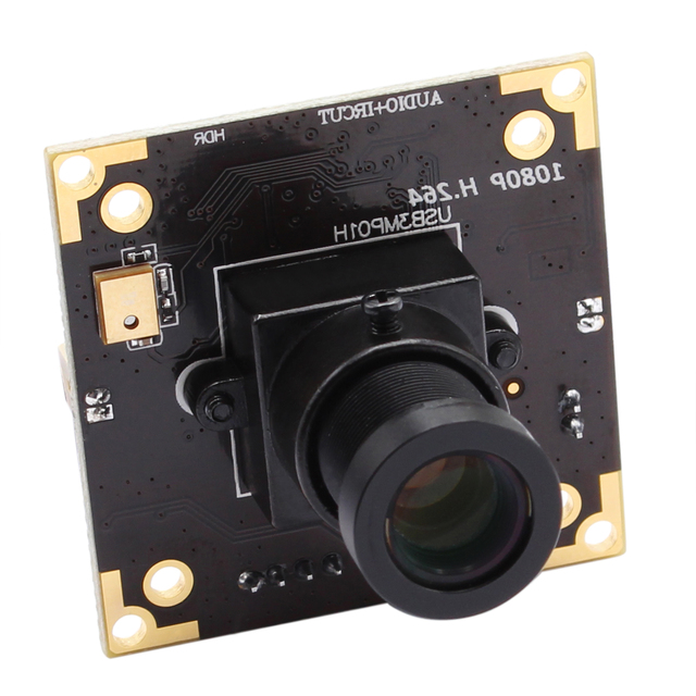 ELP 100dB 3MP 2048X1536 High Definition h.264/mjpeg USB2.0 Mini Surveillance Camera Module CMOS AR0331