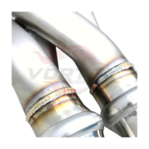 ท่อไอเสียสแตนเลส 304 ยี่ห้อ Vortex รุ่น Universal แบบ Z-Pipe ขัดเงา ขนาด 3 นิ้ว สำหรับรถแข่ง ใช้ได้กับรถทั่วไป - Product Image 3