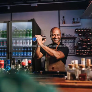 Congélateur vertical commercial COLDSTAR BXA1680-3M à porte vitrée transparente, 3 portes, température unique, avec système de refroidissement par ventilateur et dégivrage automatique - Product Image 5