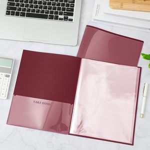 Thư mục nhựa trong suốt, được sử dụng để liên lạc giữa giáo viên và phụ huynh, đồ dùng học tập. - Product Image 4